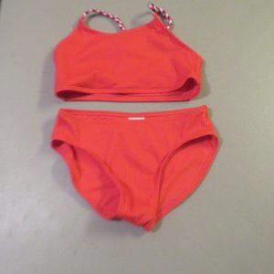 Red Art Clas 2 Pcs Justice Bikini Swimsuit Size L 10/12